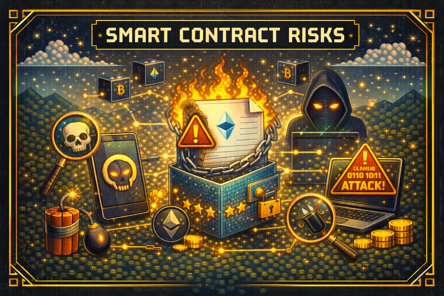 Smart Contract Risks: Reentrancy, Front-Running, and Common Vulnerabilities