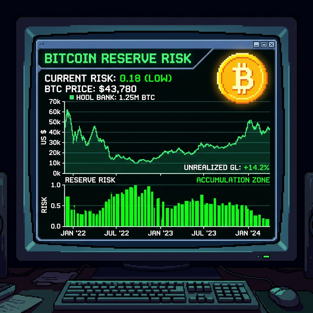 Reserve Risk Explained: The Bitcoin Metric That Rewards Patient Long-Term Investors