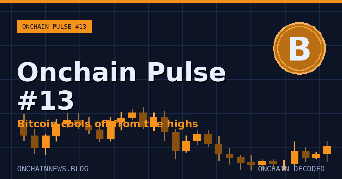 Onchain Pulse #13: Bitcoin Enters June 2026 Cooling Off From the Highs