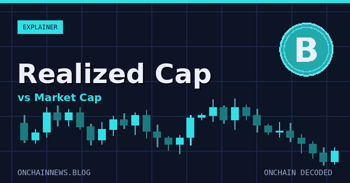 Realized Cap vs Market Cap Explained: Why Onchain Analysts Trust One More