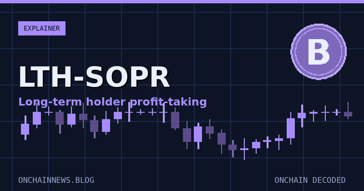 LTH-SOPR Explained: What Long-Term Holder Profit-Taking Reveals About Cycle Tops