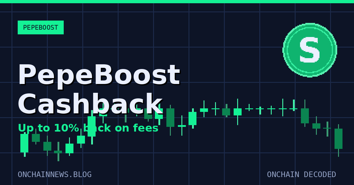 PepeBoost Cashback Explained: How to Earn Up to 10% Back on Your Trading Fees