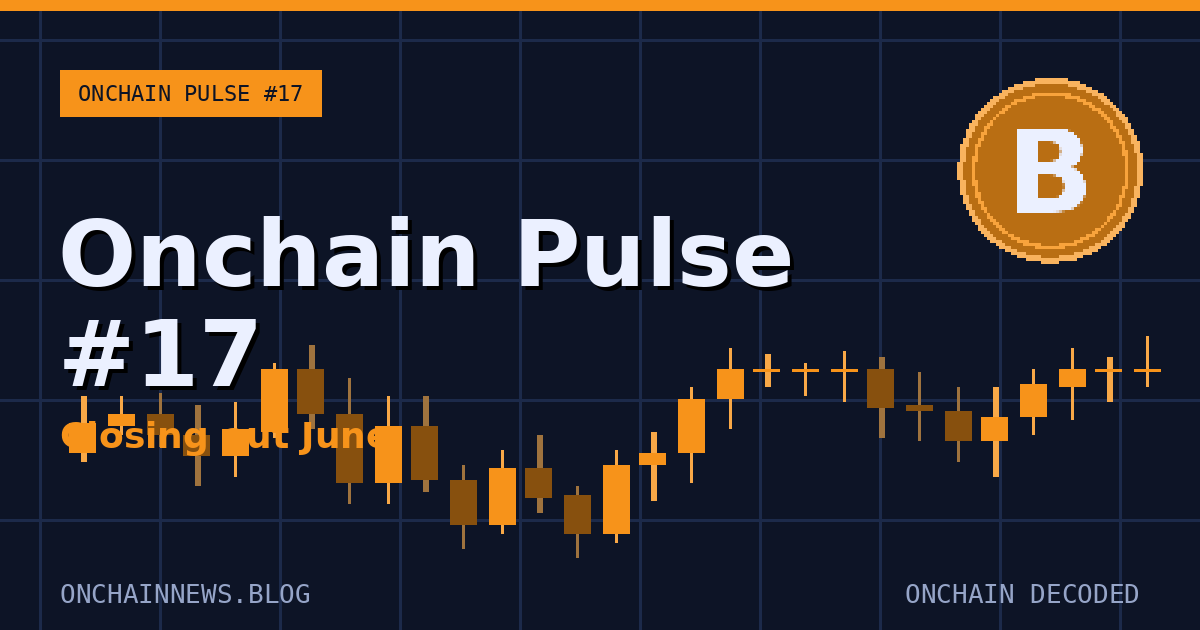 Onchain Pulse #17: Closing Out June With Bitcoin’s Foundation Still Intact
