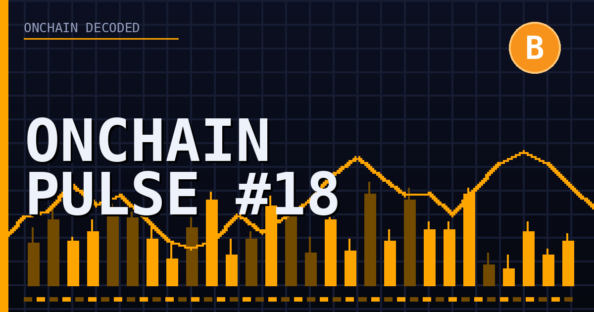 Onchain Pulse #18: Bitcoin Opens July on a Firmer Onchain Base